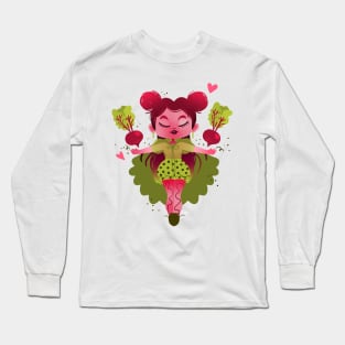 Beetroot Sorceress Long Sleeve T-Shirt